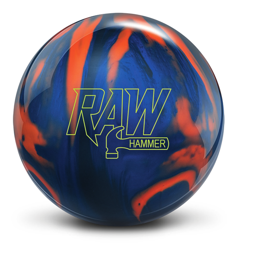 Picture of Hammer Raw Hammer Blue Black Orange Bowling Ball