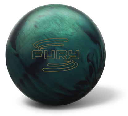 Picture of Brunswick Fury Emerald Black Bowling Ball