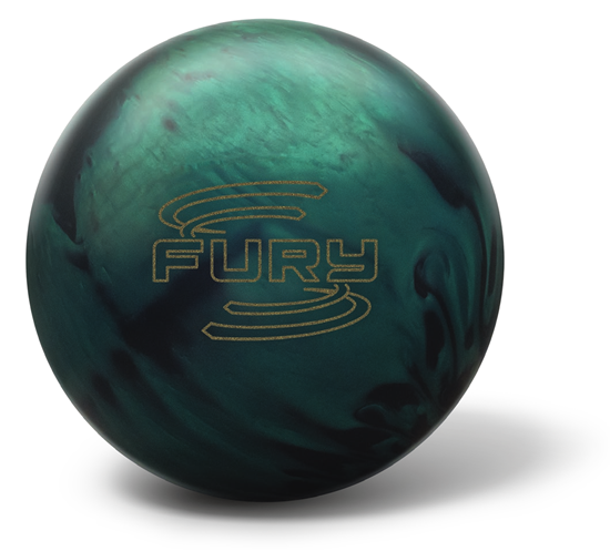 Picture of Brunswick Fury Emerald Black Bowling Ball
