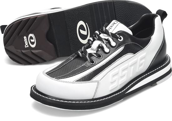 Picture of Dexter Mens SST 6 Hybrid LE White Black Right Hand Bowling Shoes