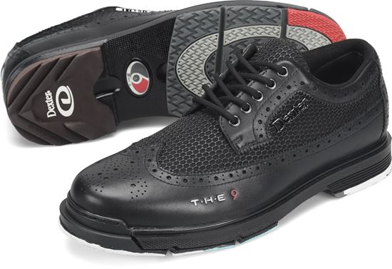 Picture of Dexter Men's THE 9 WT Black Wide Bowling Shoes