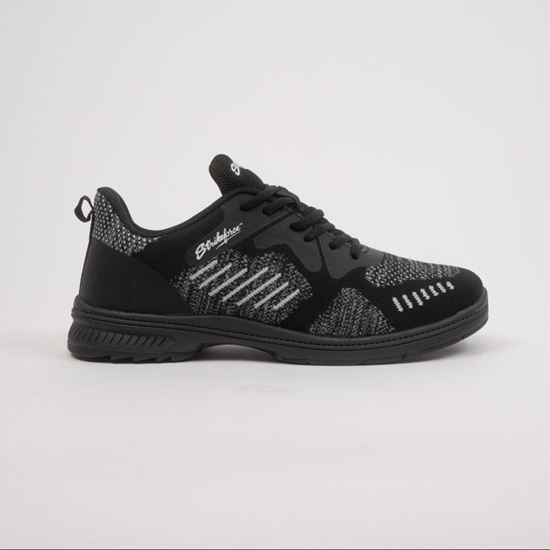 Picture of KR Strikeforce Men's Admiral Black Grey Right Hand Bowling Shoes