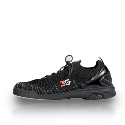 Picture of 3G Men's Ascent Black Right Hand Bowling Shoes