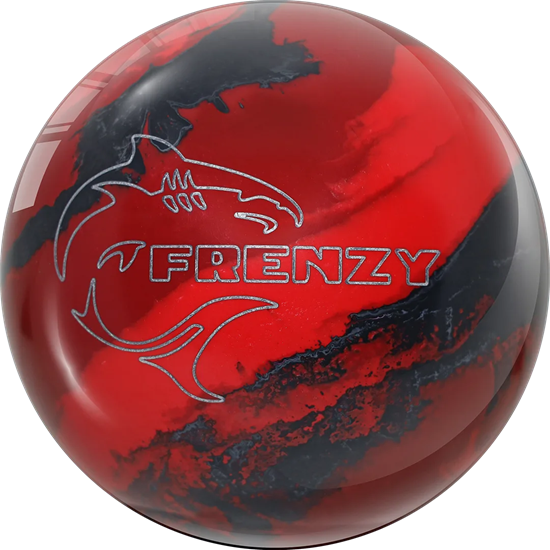 Picture of Motiv Frenzy Red Black Pearl Bowling Ball
