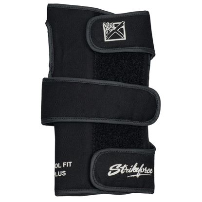 Picture of KR Strikeforce Kool Fit Plus Black Bowling Positioner Glove Wrist Support