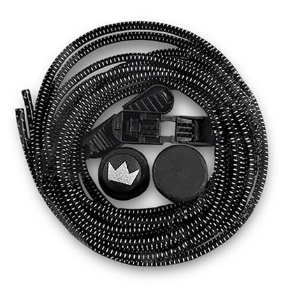 Picture of Brunswick Elastic No Tie Laces Black