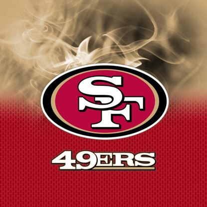 Picture of KR NFL San Francisco 49ers On Fire Bowling Towel