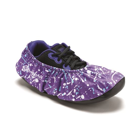 Picture of KR Strikeforce Flexx Shoe Cover - Purple/White/Blue Splash