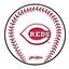 Picture of KR Strikeforce MLB Cincinnati Reds Round Baseball Shammy