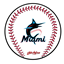 Picture of KR Strikeforce MLB Miami Marlins Round Baseball Shammy