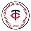 Picture of KR Strikeforce MLB Minnesota Twins Round Baseball Shammy