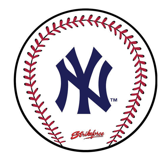 Picture of KR Strikeforce MLB New York Yankees Round Baseball Shammy