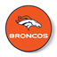 Picture of KR Strikeforce NFL Denver Broncos Round Rubber Bowling Shammy