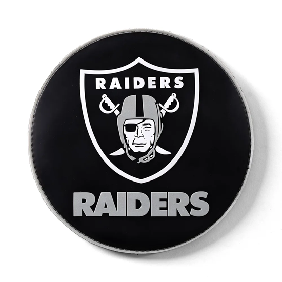 Picture of KR Strikeforce NFL Las Vegas Raiders Round Rubber Bowling Shammy