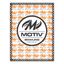 Picture of Motiv Black Orange SD Leather Bowling Shammy