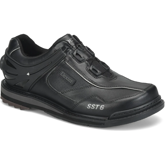 Picture of Dexter SST 6 Hybrid BOA Black Gunmetal Men's Right Hand Wide Bowling Shoes