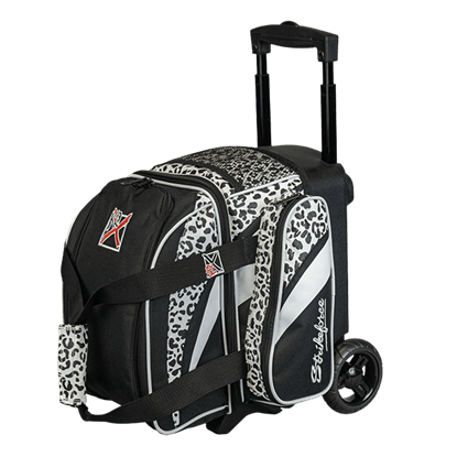Picture of KR Cruiser 1 Ball Single Roller White Leopard Bowling Bag