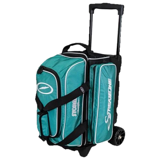 Picture of Storm Streamline 2 Ball Roller Hex Teal Grey Bowling Bag