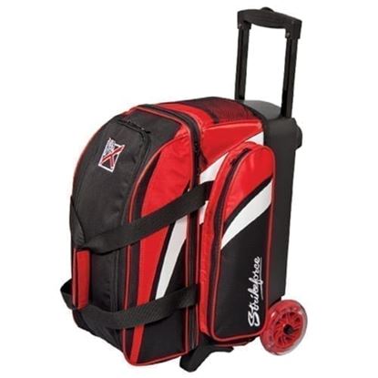 Picture of KR Cruiser 2 Ball Double Roller Red Black Bowling Bag