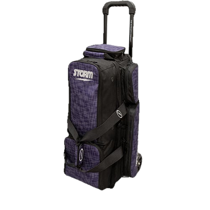 Picture of Storm 3 Ball Rolling Thunder Abstract Purple Black Bowling Bag