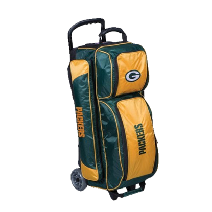 Picture of KR Green Bay Packers 3 Ball Premium Triple Roller NFL Bowling Bag