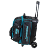 Picture of Storm Streamline 2 Ball Roller Diamond Black Aqua Bowling Bag