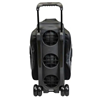 Picture of KR Strikeforce Drive 3 Ball Triple Roller Black White Bowling Bag