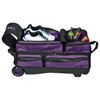 Picture of KR Strikeforce Konvoy 3 Ball Triple Roller Black Purple Bowling Bag