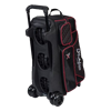 Picture of KR Strikeforce Royal Flush 4 x 4 Roller Black Red Bowling Bag