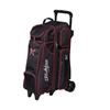 Picture of KR Strikeforce Royal Flush 4 x 4 Roller Black Red Bowling Bag