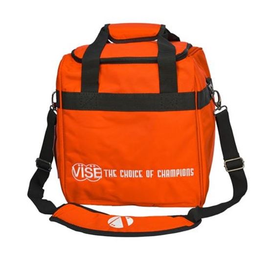Picture of VISE 1 Ball Single Tote Orange Bowling Bag