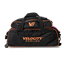 Picture of Velocity 3 Ball Triple Tote With Shoe Pouch Black Orange Bowling Bag